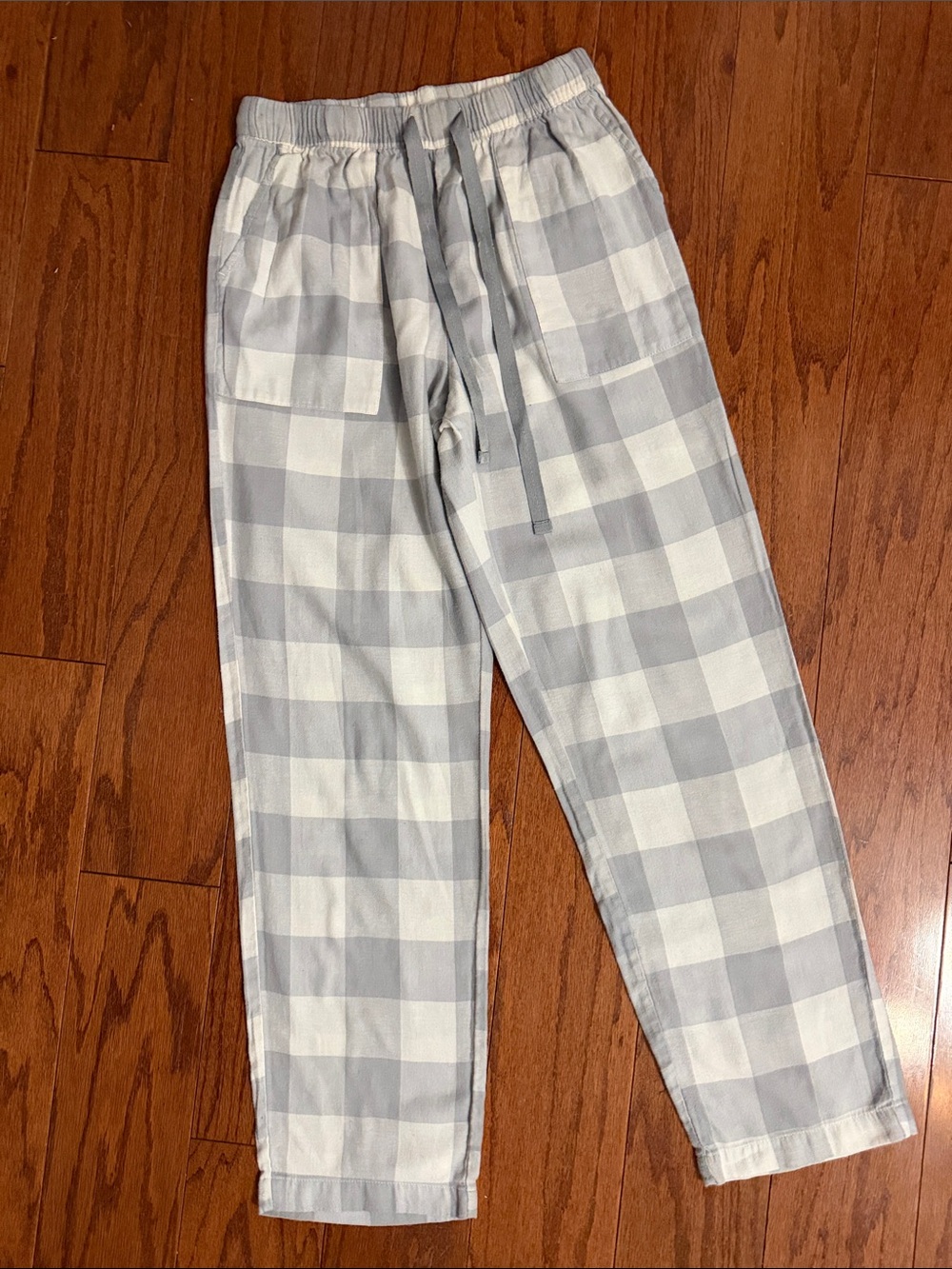 Joyspun Soft Grey & white checkered lounger pants - Size XS